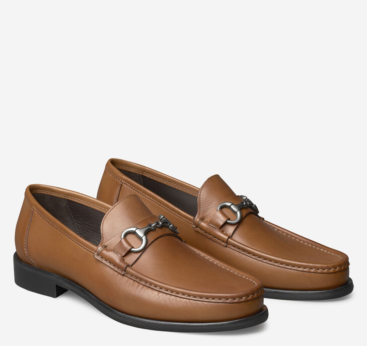 Johnston & Murphy Neilson Bit Loafers Herr - Bruna Finskor [HY4503719]